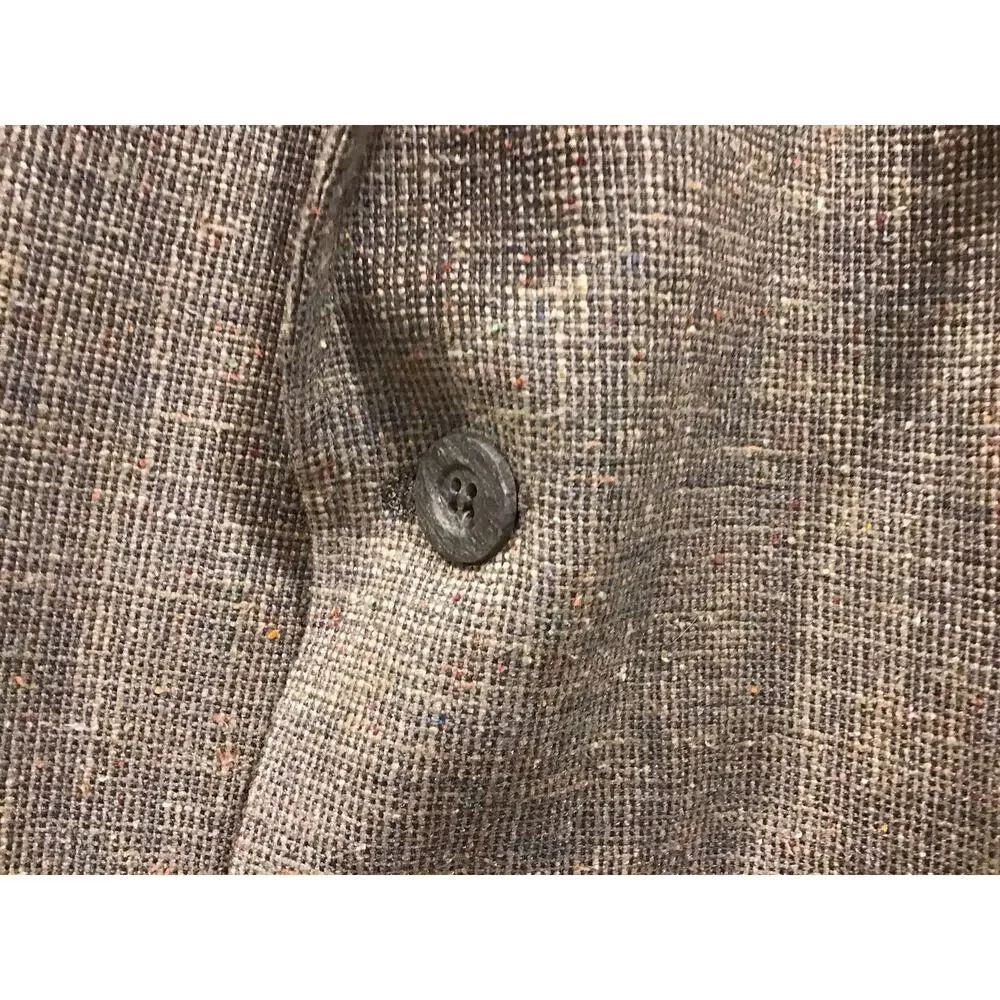 Kuppenheimer Men’s Blazer Sport Coat Summer Linen Bl. Pastel Tweed Superb 44L